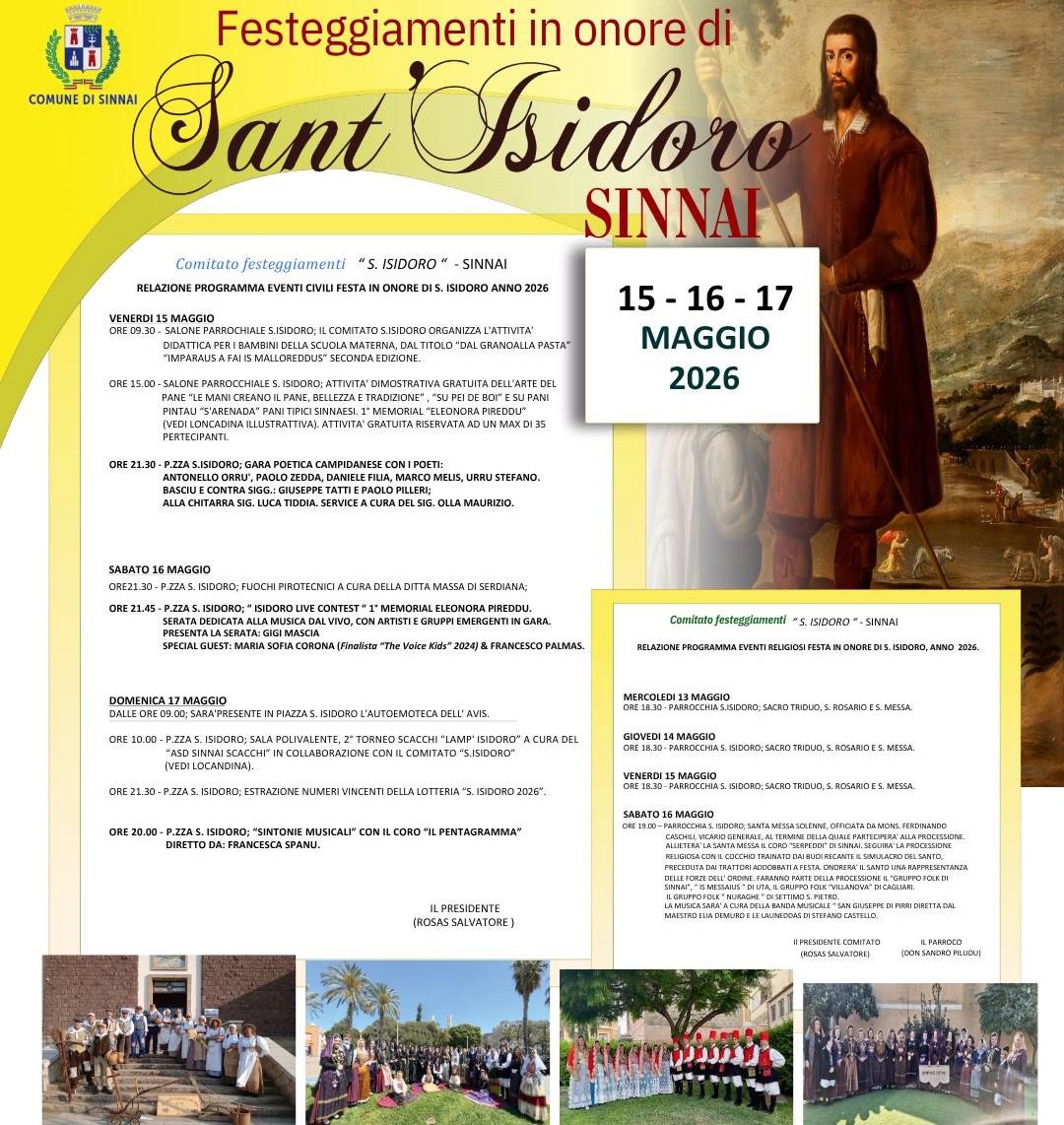 2026 isidoro